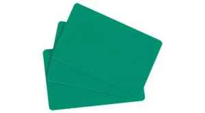 Green PVC Food Price Tag Cards